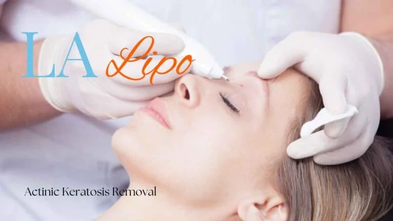 Woman receiving Actinic Keratosis Removal Treatment Northwood Hills