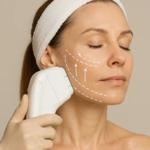 Woman having HI-FU to reduce wrinkles call LA LIPO Northwood Hills Now!