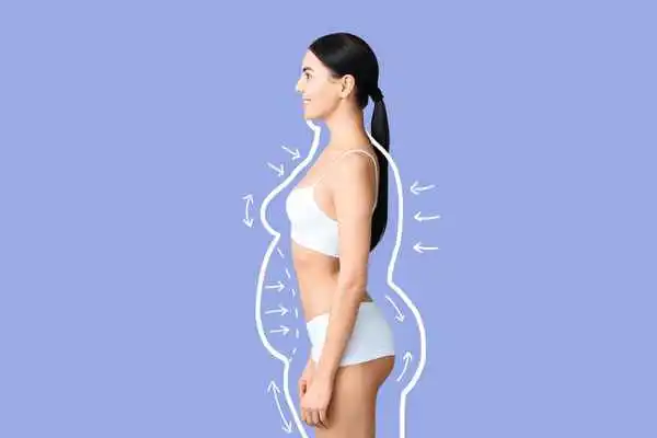 image of woman experiencing fat reduction treatment Northwood Hills