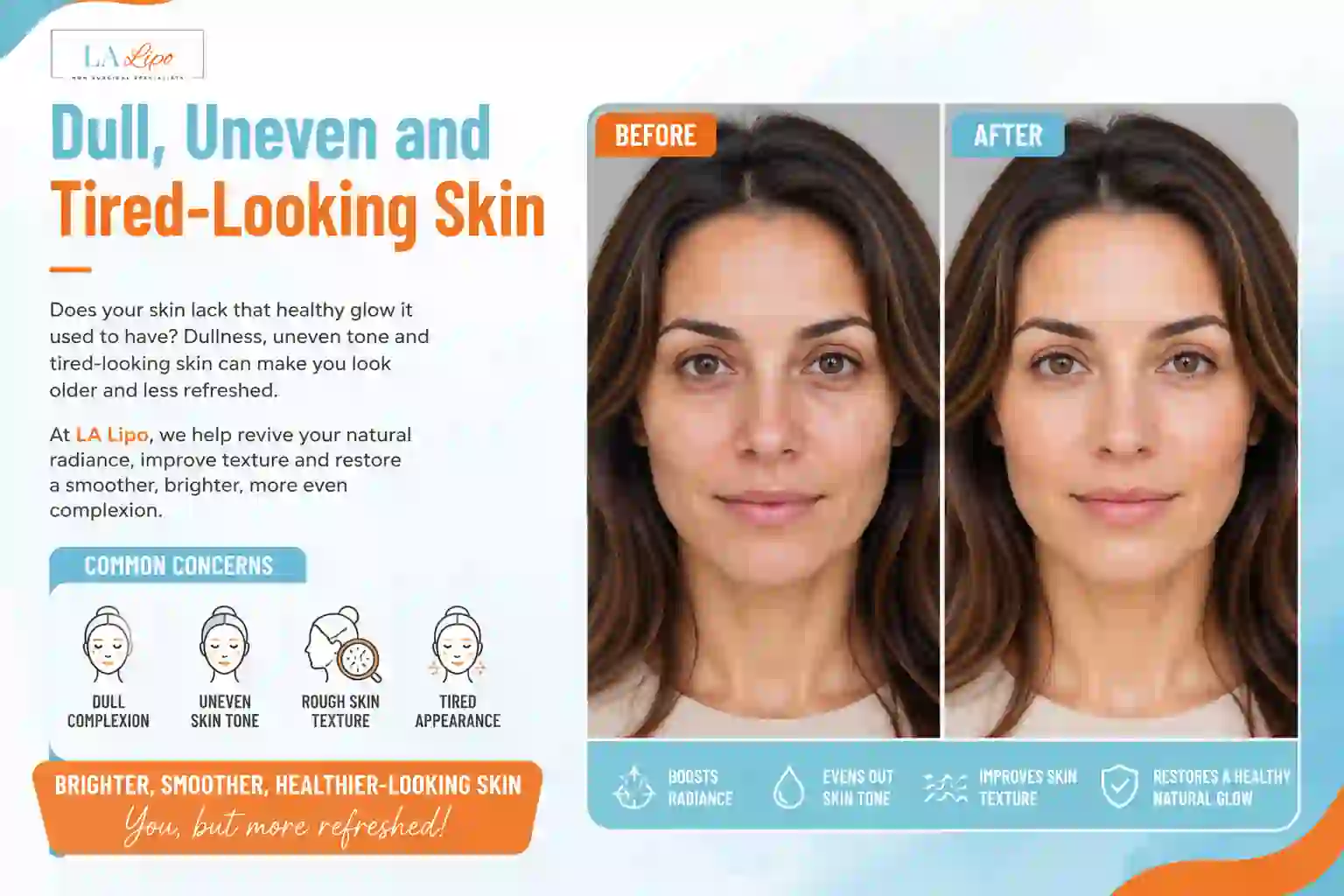 Sign #5: Dull, Uneven and Tired-Looking Skin Northwood Hills
